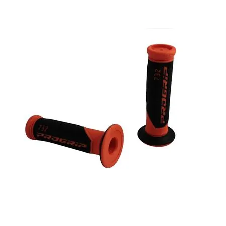 Manopole scooter dual density nero-arancione ProGrip (Big Star), ricambio 67323