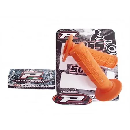 Manopole cross ProGrip in gomma di colore arancione, ricambio 67946