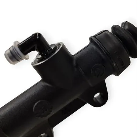 10477680 Pompa freno posteriore Brembo PS 12 mm nero con puntale – Entrata laterale 90°, interasse 40 mm