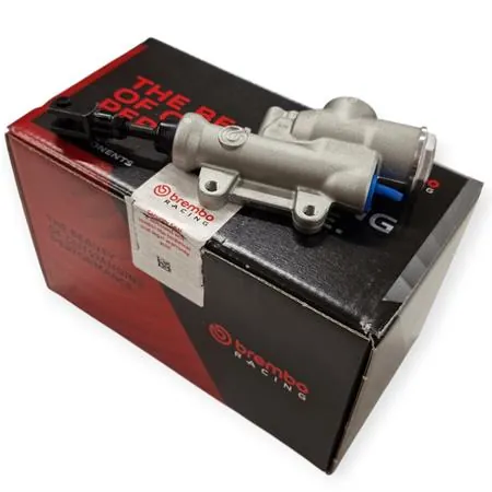 10850520 Pompa freno posteriore BREMBO RACING PS 12 con puntale e interasse fori di fissaggio 40mm