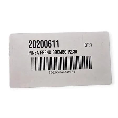 20200611 Pinza freno anteriore BREMBO Serie Oro P2 30 interasse 43mm – Compatibile scooter 50 MBK e YAMAHA