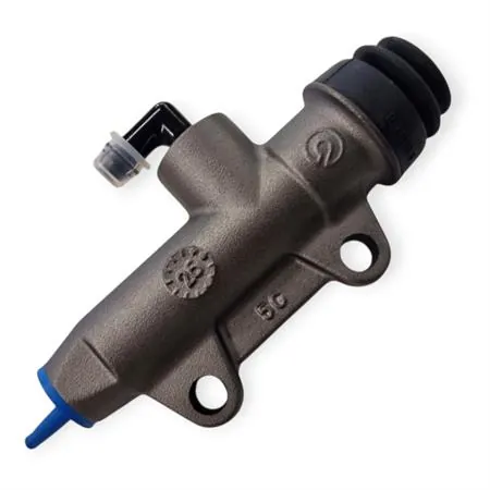 Pompa freno posteriore Brembo PS 11 mm titanio – Entrata laterale 90°, interasse 40 mm