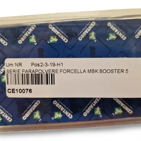 Serie parapolvere Centauro misura 29,75x42/47,9x5/12,5 mm per forcella Paioli Mbk e Yamaha 50 cc, f12 r aria e liquido ricambio CE10076