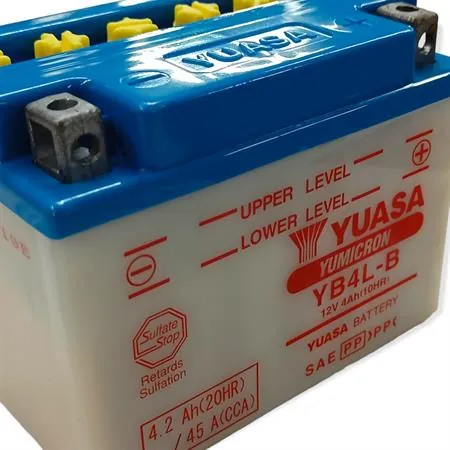 Batteria yuasa yb4l-b, ricambio E01112
