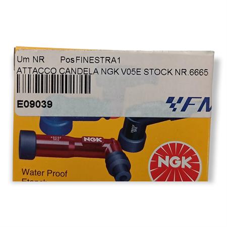 Attacco candela ngk v05e stock nr.6665, ricambio E09039