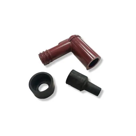 E09131 Attacco candela ngk ld05f-r rosso stock