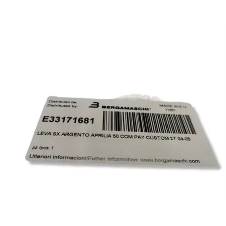 Leva sx argento cb f hornet 600 98-06, ricambio E33171681