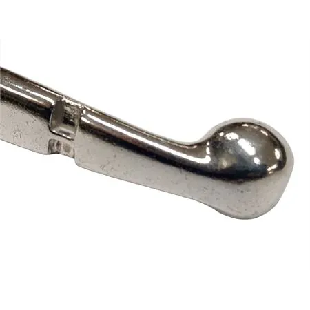 E33173661 Leva freno destra in alluminio colore argento lucido per Beta motard e trial 