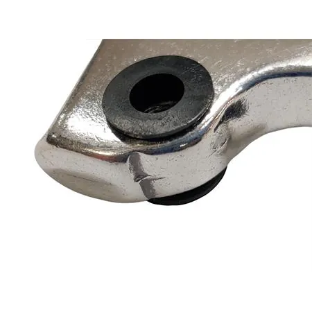 E33173661 Leva freno destra in alluminio colore argento lucido per Beta motard e trial 