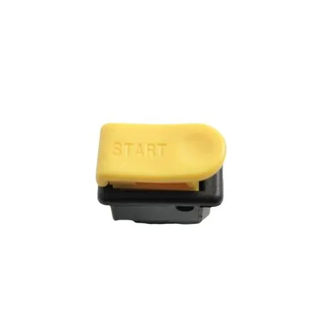 Pulsante start giallo Bergamaschi, ricambio F2005686