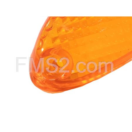 Gemma freccia anteriore destra di colore arancione originale per scooter MBK Booster NG next generation prodotti dal 1995 fino al 1998 (Bergamaschi), ricambio F3045878