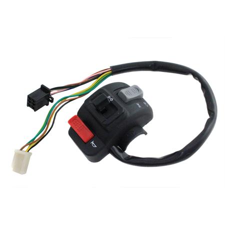 Dispositivo Malaguti F10-F12 sinistro ri Bergamaschi, ricambio F50082790001