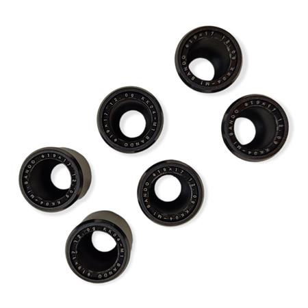 Kit 6 rulli 19x17 12g piaggio, ricambio G71901701206