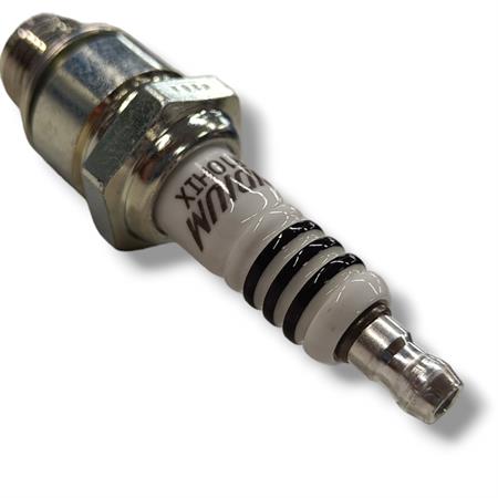 Candela NGK BR10HIX Iridio con filetto corto, con resistenza e attacco SAE svitabile per applicazioni racing varie, ricambio N20116692