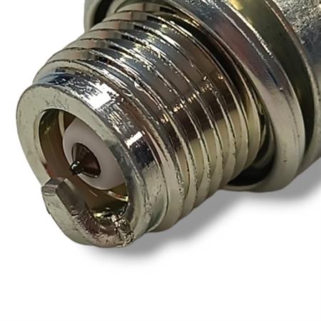 Candela NGK BR10HIX Iridio con filetto corto, con resistenza e attacco SAE svitabile per applicazioni racing varie, ricambio N20116692