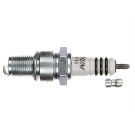 N82431100 Candela NGK BR10EIX, filetto lungo con resistenza, iridium