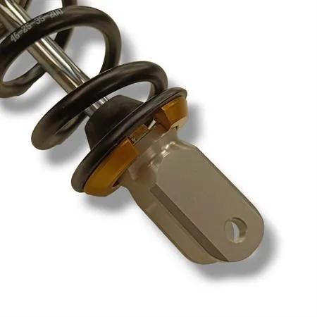 Ammortizzatore posteriore YSS eco line H.20 OE302-310T-01AL-38 con interasse da 310 mm colore Oro e Nero per scooter con motore Minarelli, ricambio YSOE31001