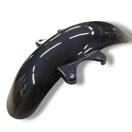 Parafango anteriore in plastica verniciata colore grigio scuro basalto metallizzato per maxi scooter Benelli Velvet 125, 150 e 250 cc prodotti dal 1999 fino al 2001, ricambio R63010091AAH