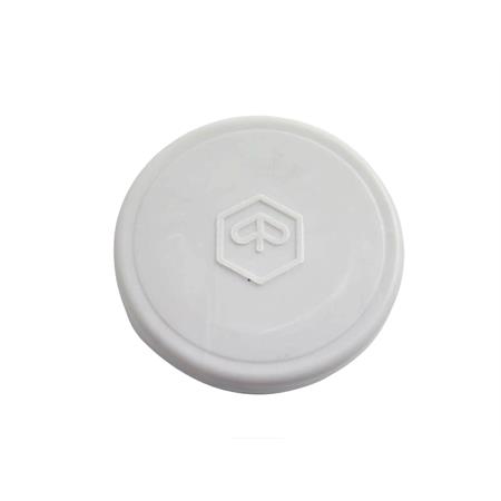 Tappo manubrio faro tondo grigio esagono Bosatta, ricambio BO1517