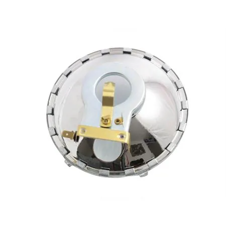 Fanale anteriore tondo diametro 105 mm, sigillato, con portalampada a 2 luci per Vespa 50 S, R, L (Bosatta), ricambio F226