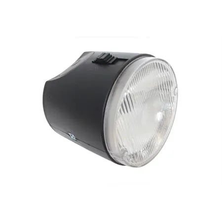Fanale anteriore Sì Piaggio, colore nero, ricambio F281NE