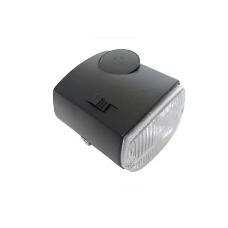 Fanale anteriore completo per ciclomotore Piaggio Ciao P, PV, PX, PXV, colore nero