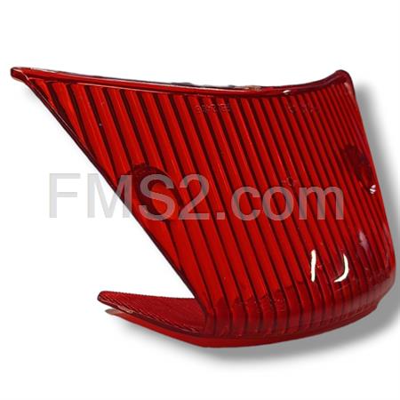 Gemma fanale posteriore Bosatta in plastica di colore rosso come originale per scooter Piaggio Zip 50 aria prodotti dal 2000 in poi e Zip SP 50 Lc prodotti dal 2000 in poi, ricambio RP247