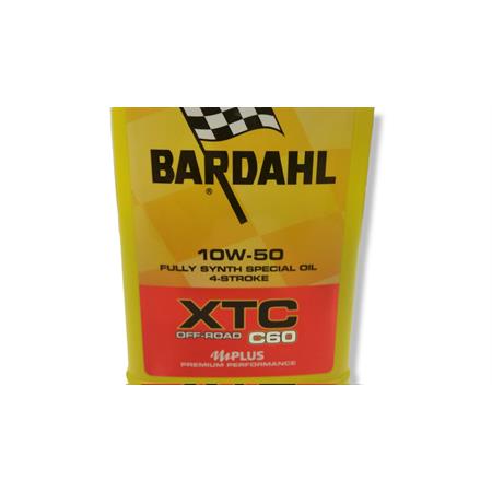 Xtc c60 10w-50 bardahl sae 10w-50/api sn/ja * 1l, ricambio 338139