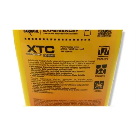 Xtc c60 off-road 10w-50 sae 10w-50  * 1l, ricambio 340039