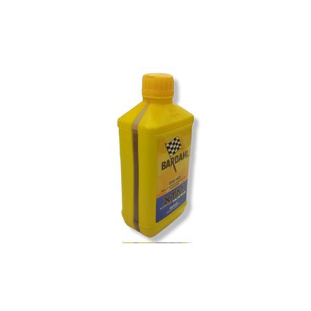 Flacone olio Bardahl XTM polarplus specifico per scooter 4 tempi con gradazione 5W40 e confezione da 1 litro, ricambio 363039