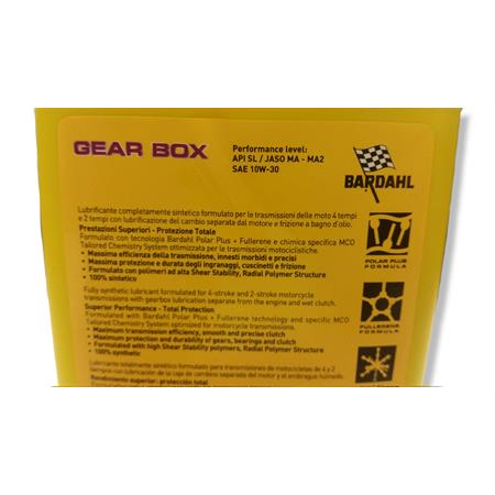 Gear box sae 10w-30 api sl / jaso m * 1l, ricambio 402039