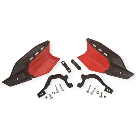 049.46.000.82.97 Paramani BETA ROSSO-NERO aperti con kit montaggio - Compatibili Beta 2T/4T