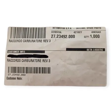 27.23492.000 Raccordo carburatore rev 3