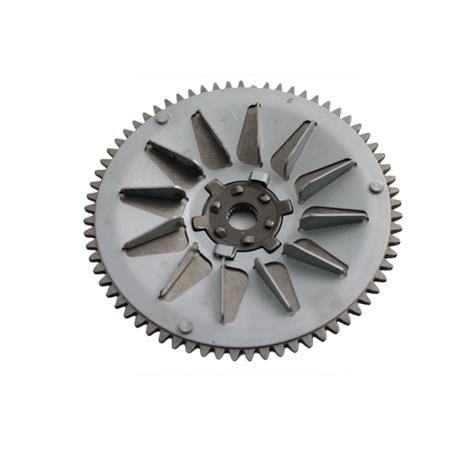 Puleggia anteriore fissa con ventola Peugeot 50cc Buzzetti, ricambio 1698