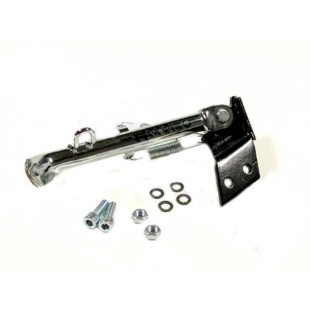 Cavalletto laterale Buzzetti di colore nero per maxi scooter Honda lead - nhx 110 cc 4t prodotti dal 2008 in poi, ricambio 4567