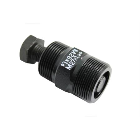 Estrattore volano Buzzetti con doppio filetto passo destro: misure 26 mm passo 1,5 e 27 mm passo 1,25, ricambio 5288