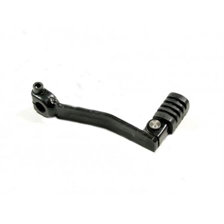Leva pedivella cambio Buzzetti in metallo di colore nero o argento con puntale rivestito in gomma per motori Minarelli serie am345 e AM6 enduro e, ricambio 6802