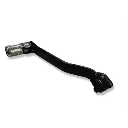 Leva cambio Buzzetti in acciaio completo di gommino per Yamaha XT 500, 550 e 600 cc Tenere 4 tempi, ricambio 7595