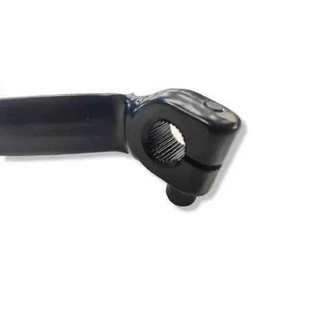 Leva cambio Buzzetti in acciaio completo di gommino per Yamaha XT 500, 550 e 600 cc Tenere 4 tempi, ricambio 7595