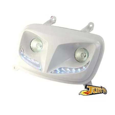 Fanale anteriore  tun'r di colore bianco a  leds per BW'S  2004, ricambio CGN475595