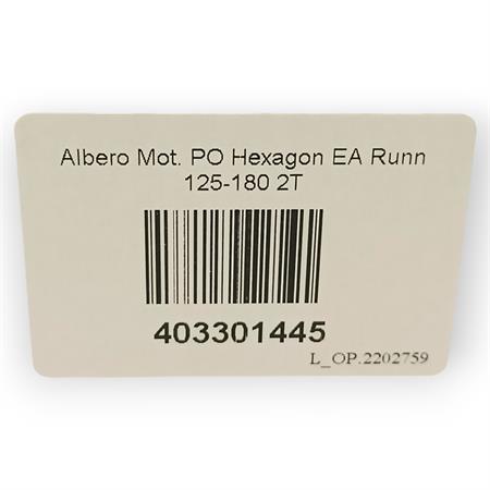 Albero mot.po hexagon ea runner, ricambio 403301445