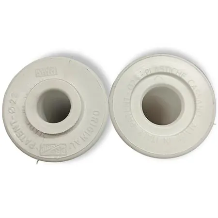 Coppia manopole Progrip modello MX 794-101 in gomma di colore bianco per utilizzo su manubri cross, ciclomotori e scooter con diametro da 22 mm, ricambio 405401565