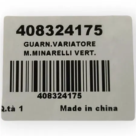 408324175 Guarnizione Mandelli per coperchio carter messa in moto scooter con motore Minarelli verticale Booster, Spirit, N.G., Next Generation, Bw's, Stunt, Slider