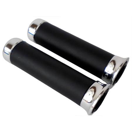 Manopole Terminali cromato Vespa PX (CIF), ricambio 10246