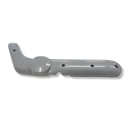 Coppia fiancatine laterali CIF made in Italy per ciclomotore Piaggio Ciao SC in plastica di colore grigio venduti senza perni, senza molle e senza scritta, ricambio 10426