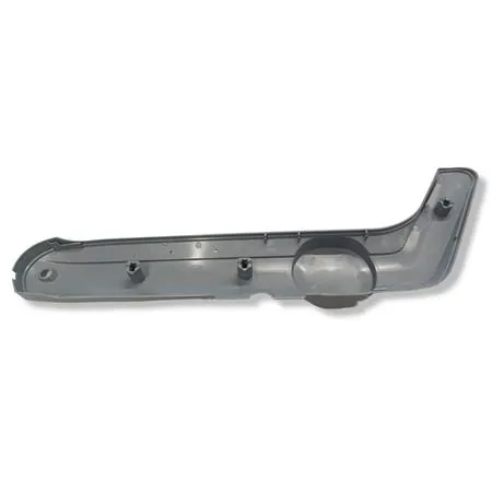 Coppia fiancatine laterali CIF made in Italy per ciclomotore Piaggio Ciao SC in plastica di colore grigio venduti senza perni, senza molle e senza scritta, ricambio 10426