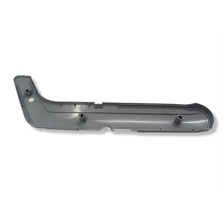 Coppia fiancatine laterali CIF made in Italy per ciclomotore Piaggio Ciao SC in plastica di colore grigio venduti senza perni, senza molle e senza scritta, ricambio 10426
