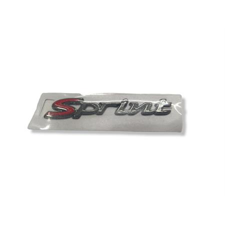 Targhetta  sprint piccola (mm.60)  ade, ricambio 10467-BR