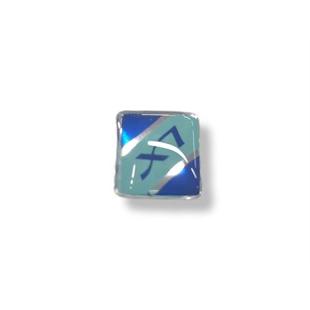 Targhetta lx adesiva resinata (mm.13x1, ricambio 10477