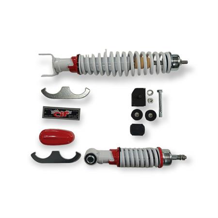 Kit sport tuning bianco ammortizzatore, ricambio 10701-KT